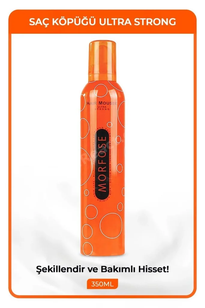 Ultra Strong Saç Köpük 350 ML - Ultra Güçlü Tutuş - mrfs