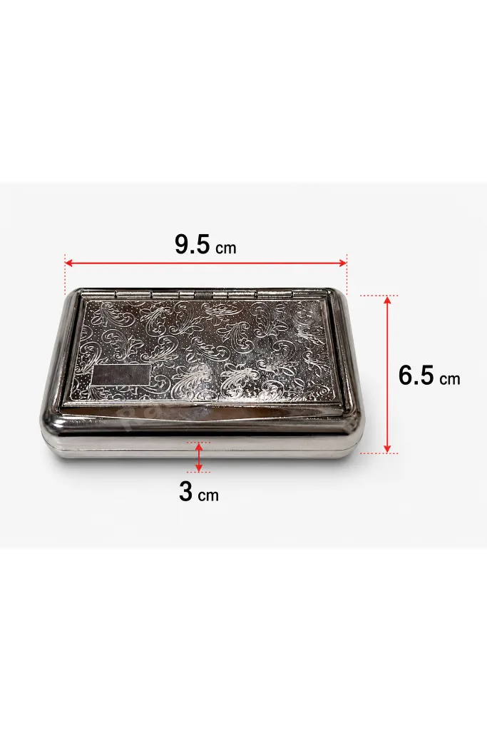 ÇİFT KATLI TIRNAKLI TÜTÜN TABAKASI