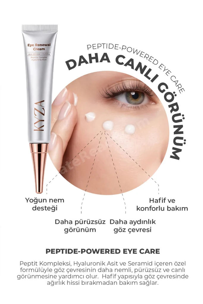 Eye Renewal Cream Işıltı Veren Göz Çevresi Kremi 15 ml