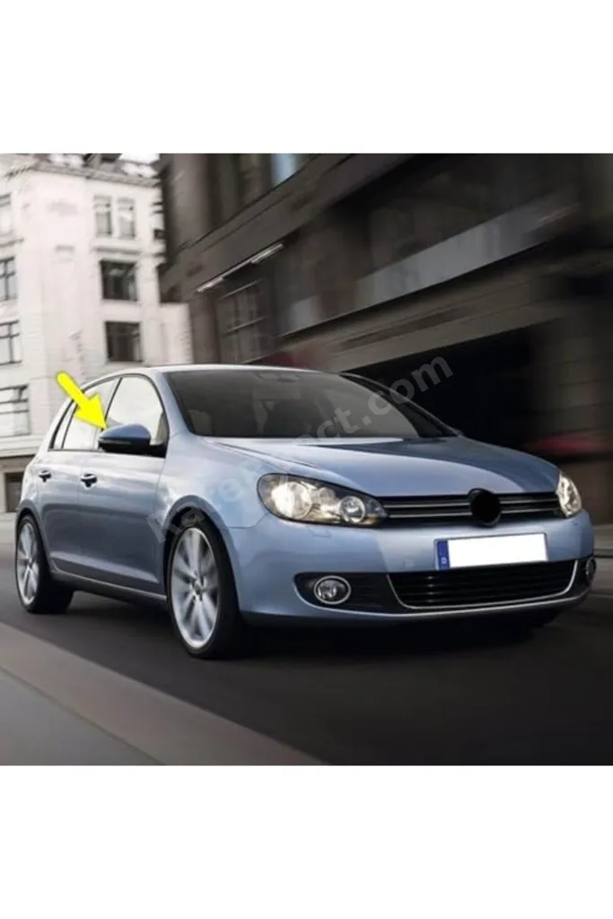TTKTEKNOLOJİ Sağ Dış Dikiz Aynası Kapağı 5K0857538 VW Golf 6 ile uyumlu 2009-2012 TTKTEKNOLOJİ 2026