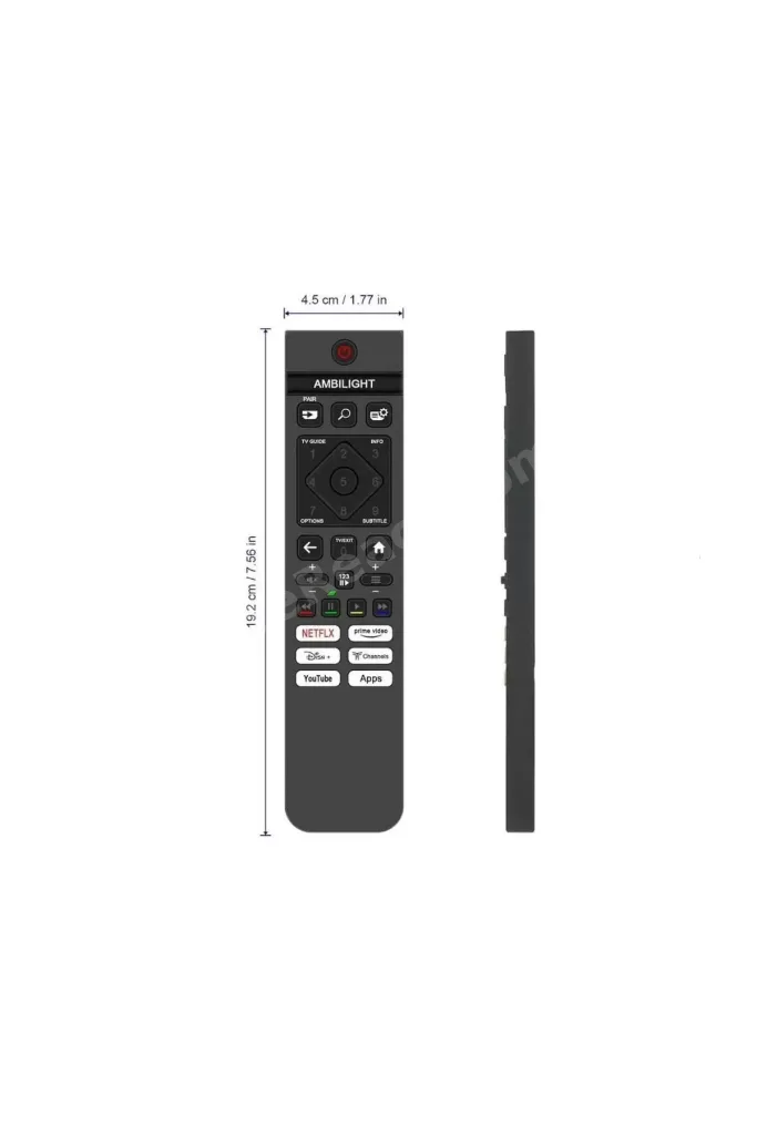 Philips İle Uyumlu Model 65OLED810/12 Smart Led Tv Kumandası-Mikrofonsuz