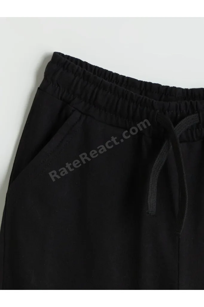 TRENDLUCKY Farkıyla Beli Lastikli Erkek Çocuk Şort
