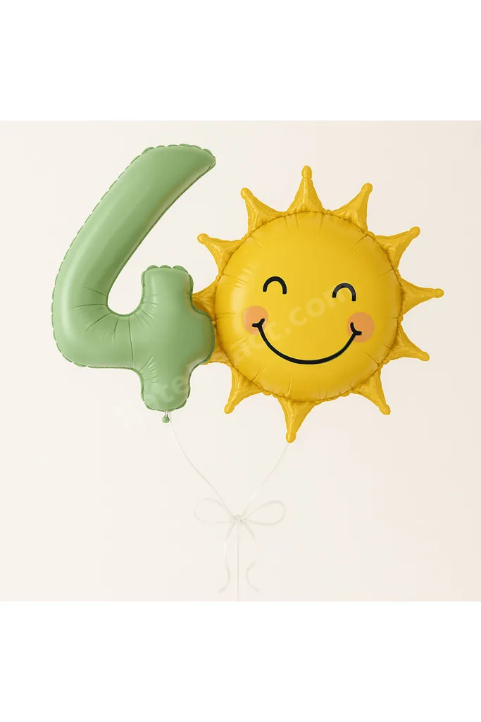 Güneş Balon ADAÇAYI Yeşil 1 Yaş Demeti 2 parça