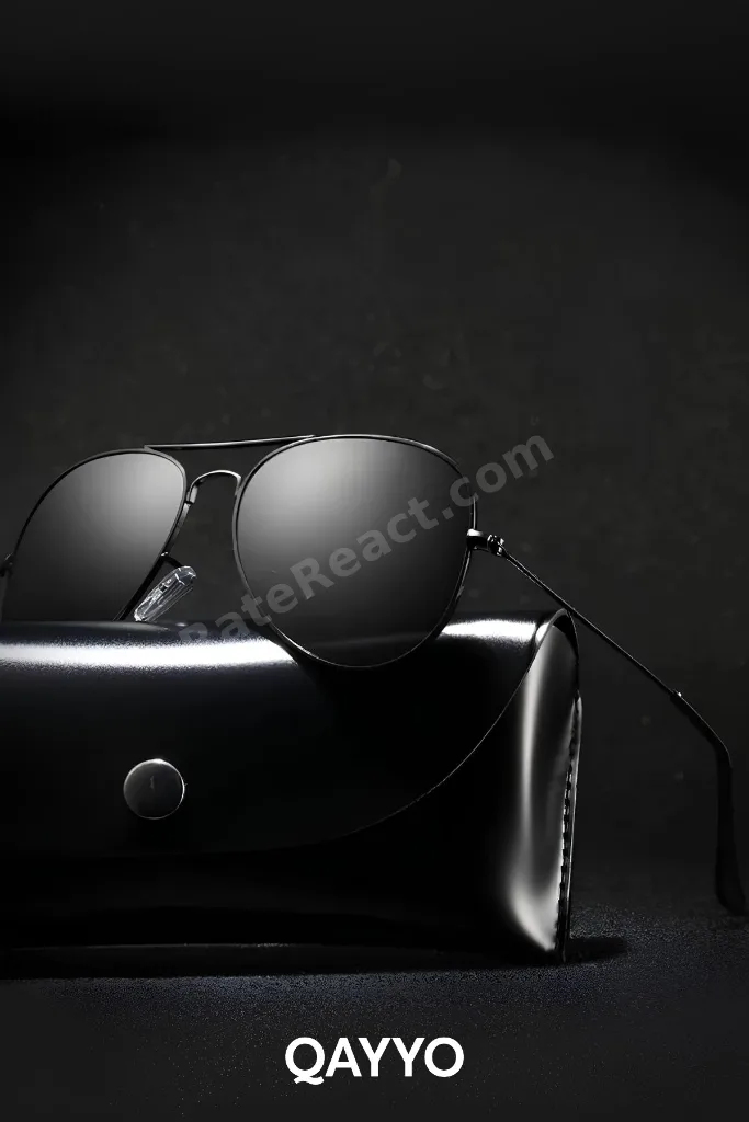 Polic Damla Siyah Metal 2026 MODEL Uv400 Unisex Tasarım Güneş Gözlüğü