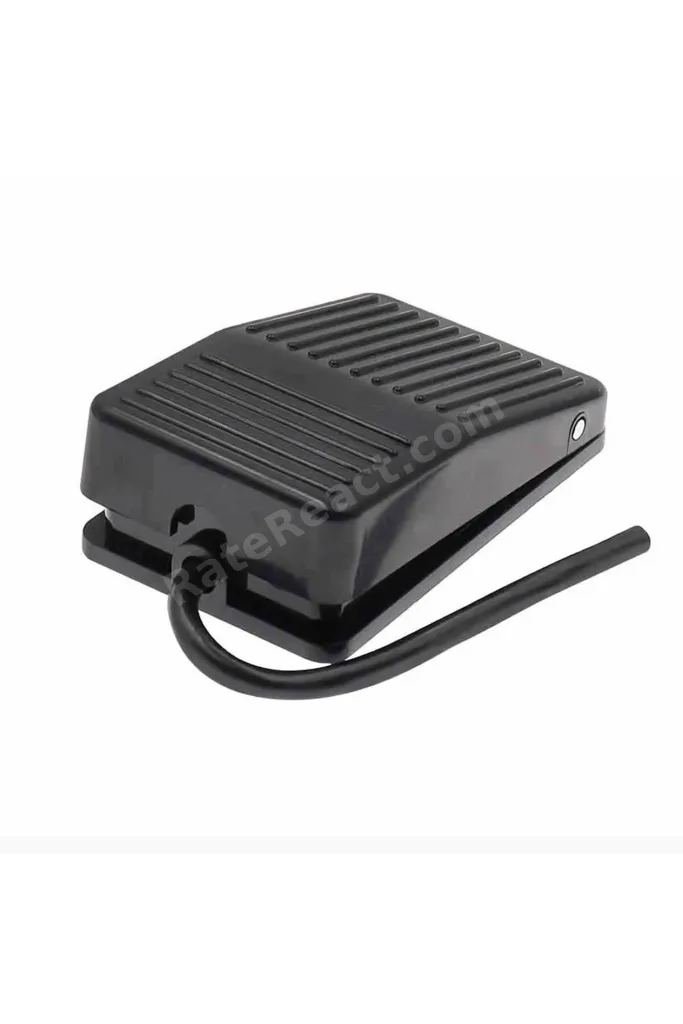 Pedal Ayak Butonu Kaydırmaz AC 250V 10A NO NC SPDT Push Anlık Ayak Kontrollü Anahtar Switch Freze