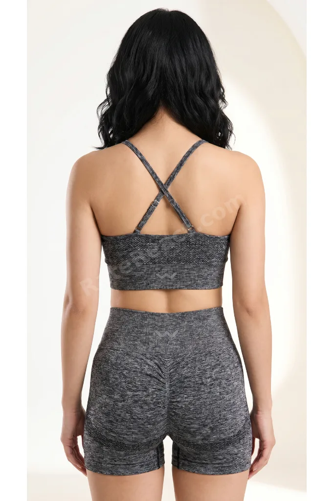 PAW Luna Shorts | Seamless Toparlayıcı Yüksek Bel Kadın Spor Şort (Büzgülü Spor Şort, Fitness&GYM)