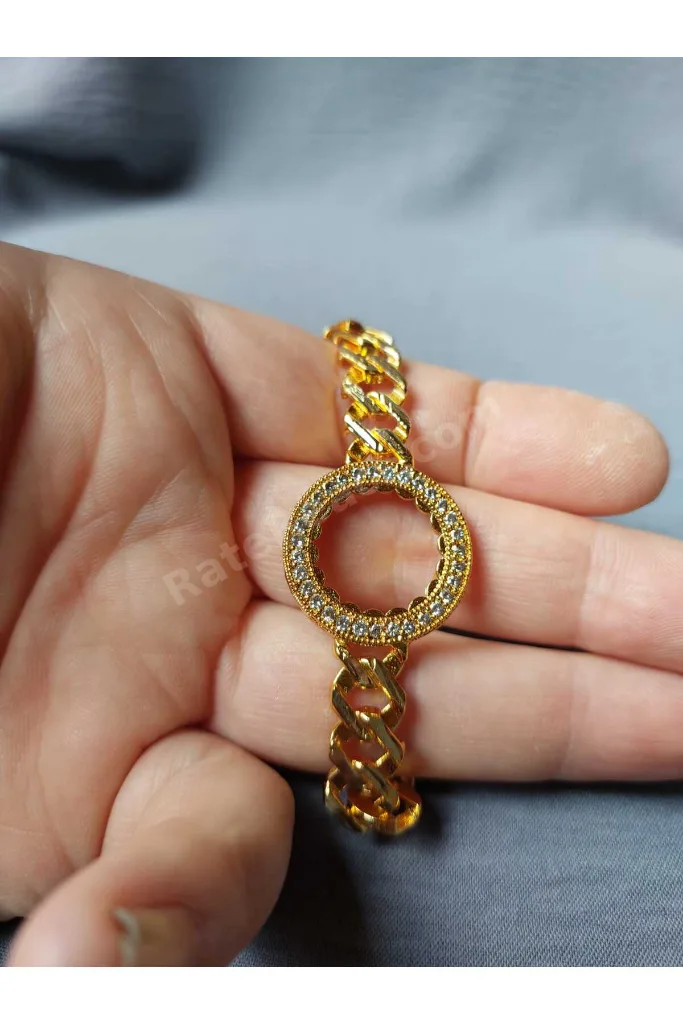 gram uyumlu bileklik 24 ayar altın kaplama