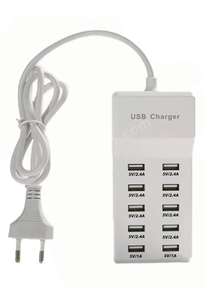 10 PORT ÇOKLU USB ŞARJ İSTASYONU 10 LU USB ŞARJ CİHAZI