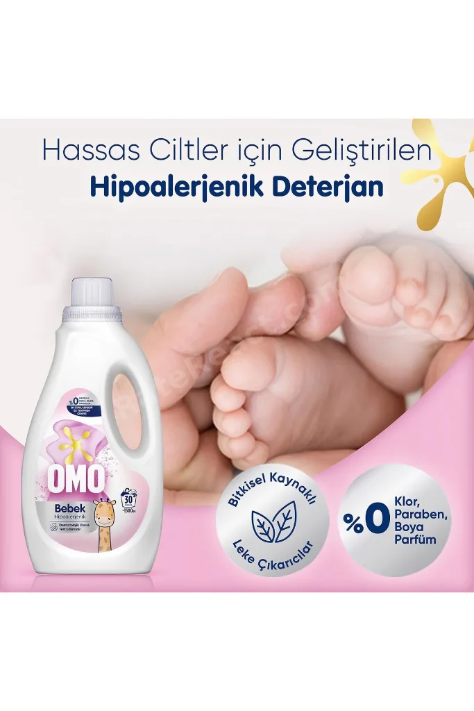 Sıvı Deterjan Baby Parfümsüz 1500 ml