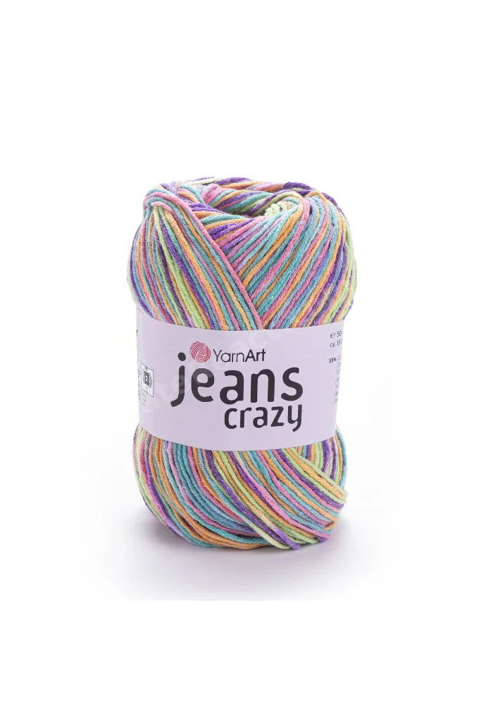 Jeans Crazy - Ebruli El Örgü Ipi Ebruli-8215