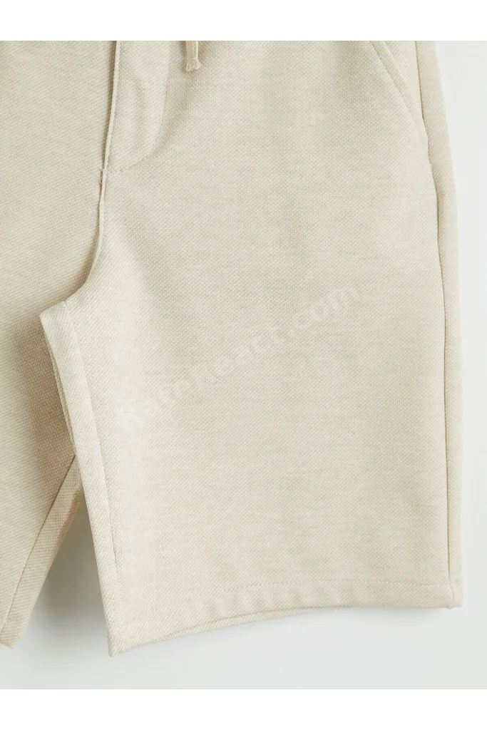 TRENDLUCKY Farkıyla Beli Lastikli Erkek Çocuk Şort