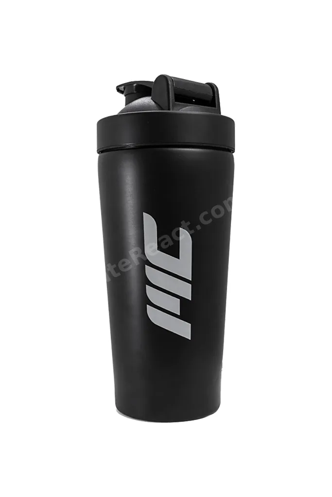 Paslanmaz Çelik Shaker 739 ml Siyah