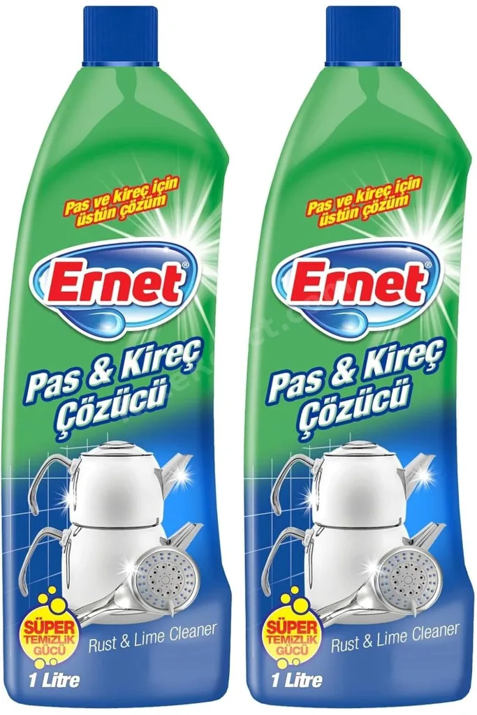 TTKTEKNOLOJİ Ernet Süper Likit Pas Ve Kireç Çözücü 1 lt 2li paket TTKTEKNOLOJİ 2026 395519