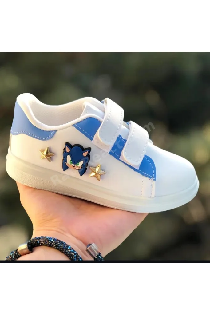 Erkek Çocuk Cırtlı Spor Ayakkabı Kaydırmaz Taban Phylon (Hafif) Sneaker