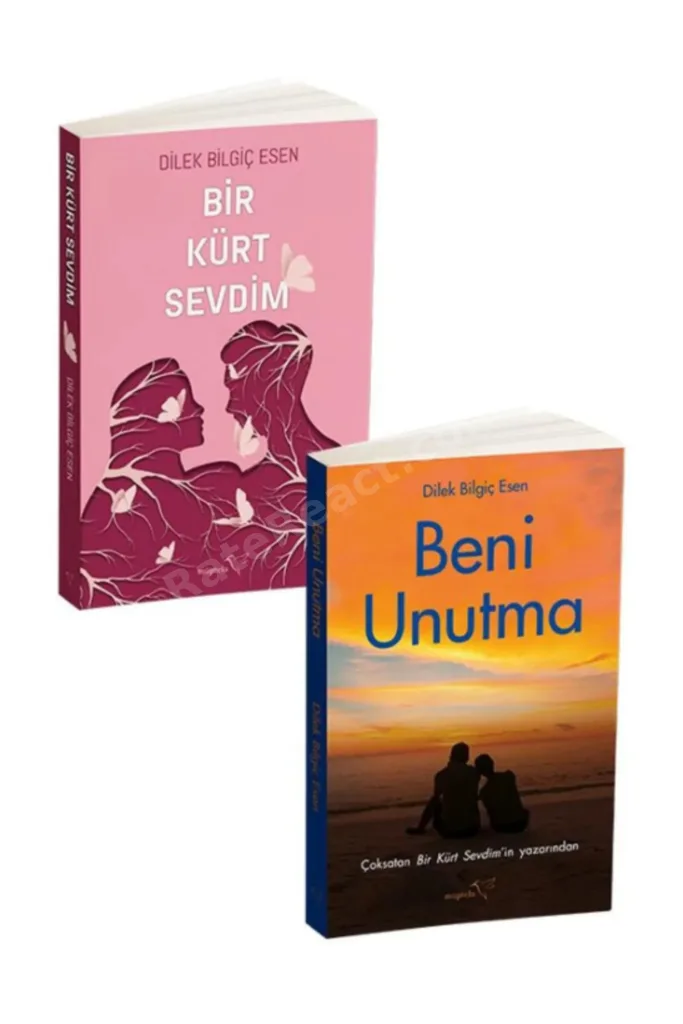 Dilek Bilgiç Esen 2 Kitap Takım Bir Kürt Sevdim-Beni Unutma