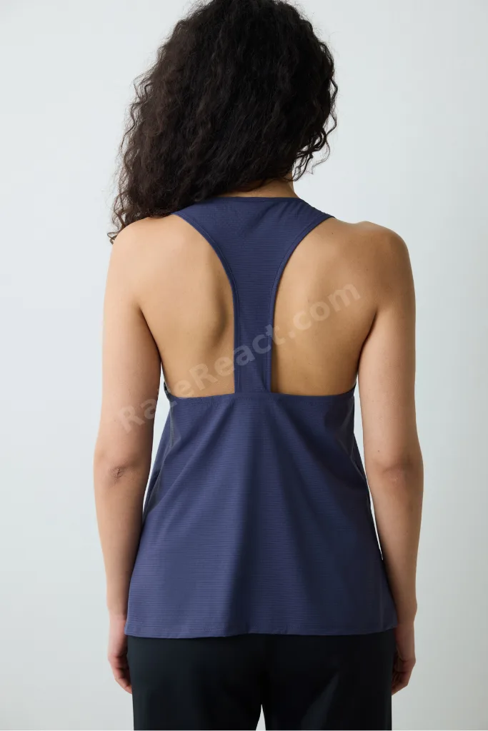 Koyu Indigo Sırt Detaylı Spor Atlet