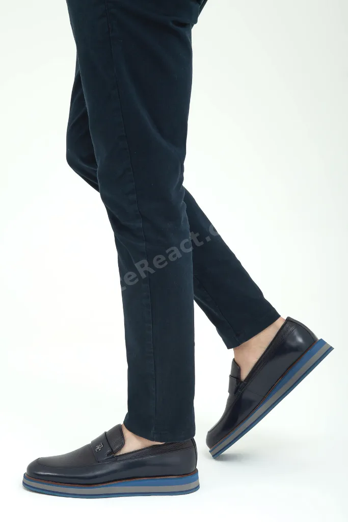Erkek Hakiki Deri Casual Ayakkabı 183 20067 Erk Ayk Sk22/23