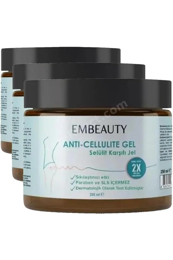 , Sıkılaştırıcı, Selülit Ve Çatlak Giderici Vücut Şekillendirici Jel 250 ml (3 paketi) 121