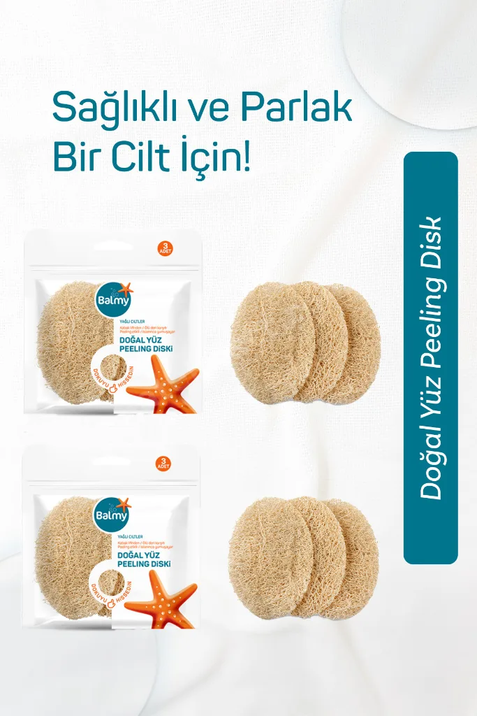 Kabak Peelıng Disk( 6 Lı Paket) - Banyo Lifi