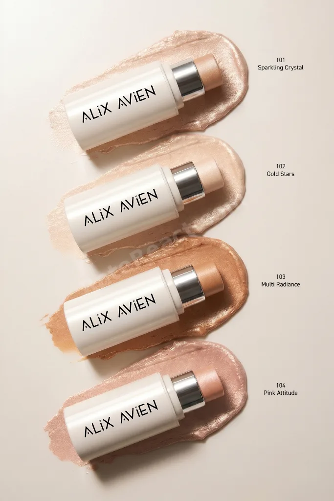 Parlak Işıltılı Nemlendirici Krem Stick Aydınlatıcı - Stick Highlighter 103 Multi Radiance