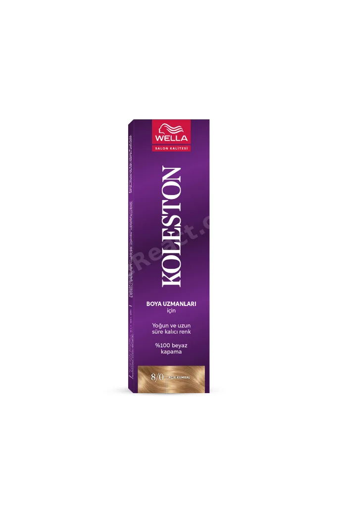 Koleston Single Tüp Saç Boyası 8/0 Açık Kumral
