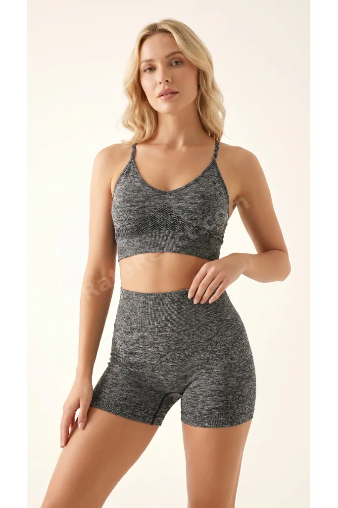 PAW Luna Shorts | Seamless Toparlayıcı Yüksek Bel Kadın Spor Şort (Büzgülü Spor Şort, Fitness&GYM)