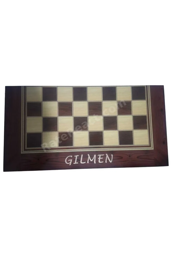 Kişiye İsme Özel Büyük Boy Platin Ceviz Kaplama Tavla,Kişiselleştirilebilir Büyük Boy Tavla 2 Model