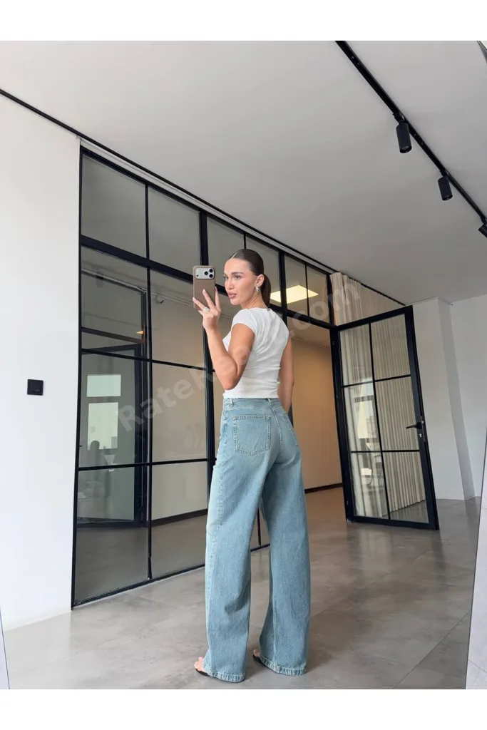 VİNTAGE DÜŞÜK BEL DONNA BAGGY JEAN