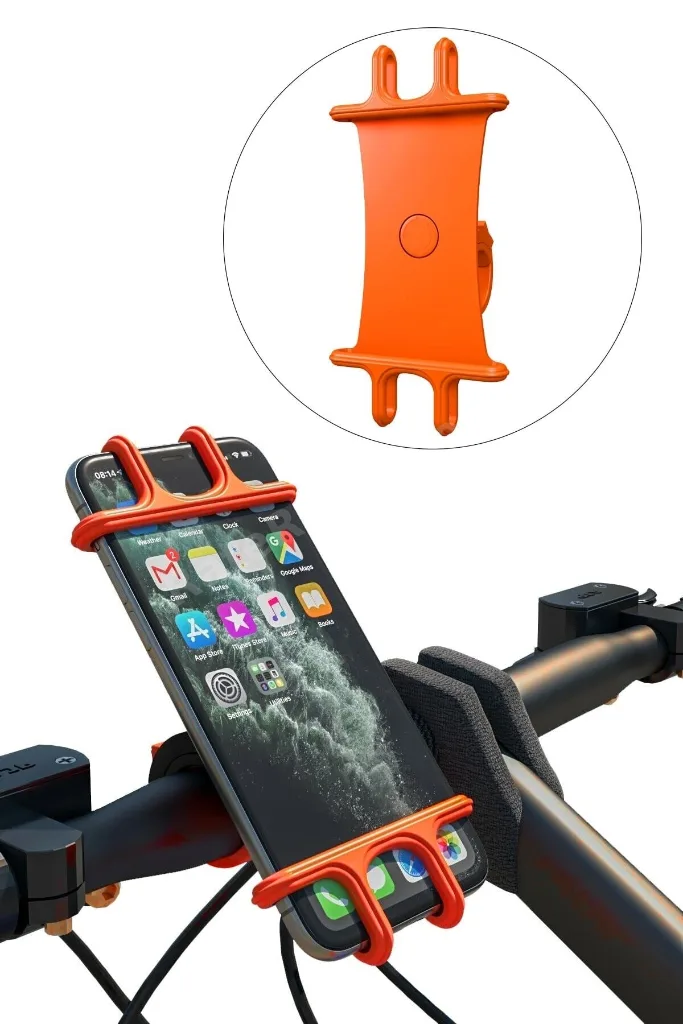 Universal 360° Dönebilen Bisiklet Telefon Tutucu
