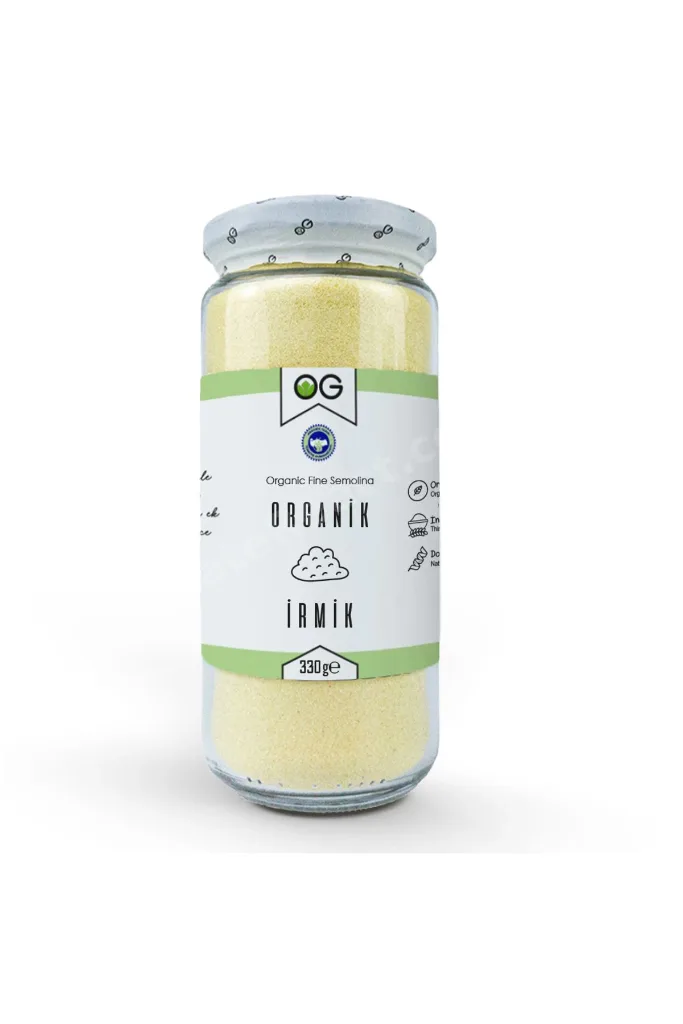 Organik İrmik 330 Gr