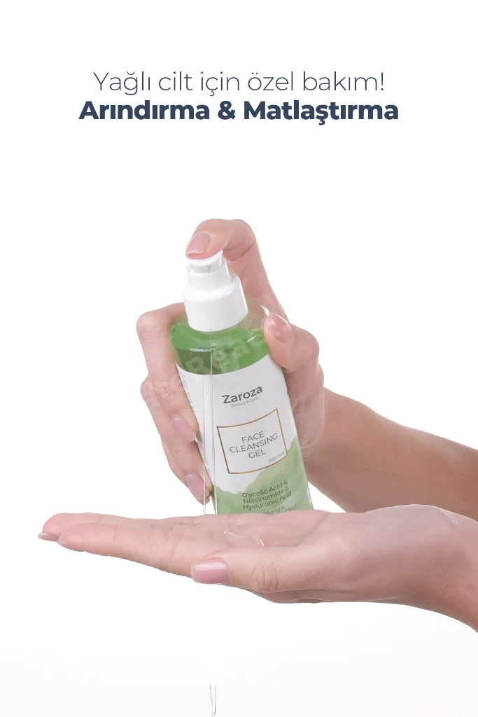 Arındırıcı & Gözenek Sıkılaştırıcı Yüz Temizleme Jeli - Face Cleansing Gel ( Glikolik Asit)- 200 ml