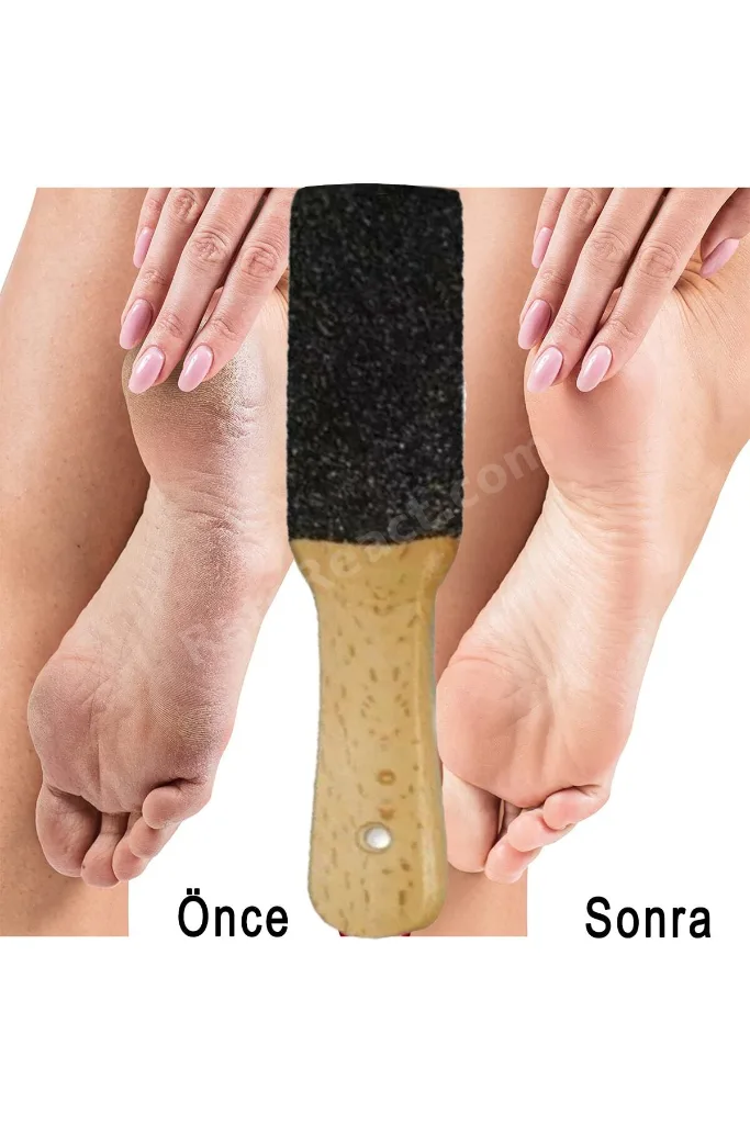 Ahşap Saplı Topuk Törpüsü