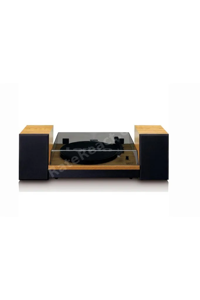 Ls-300 Ahşap Harici Hoparlörlü Bluetooth Pikap