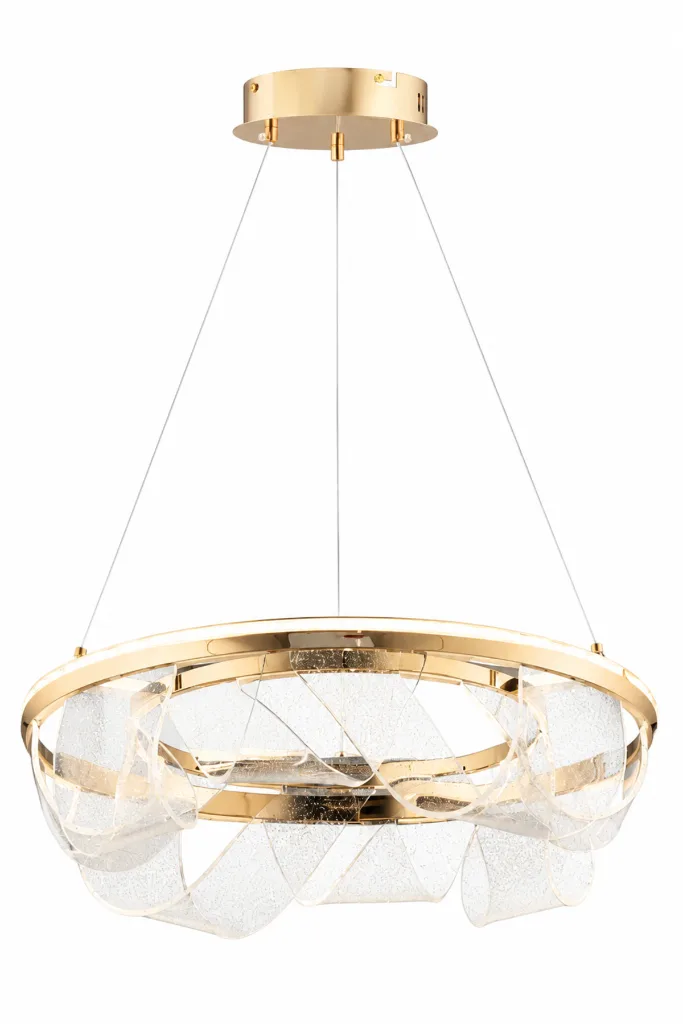 Cordoba Gold Sarkıt Led Avize Modern Luxury Salon Yatak Odası Avize