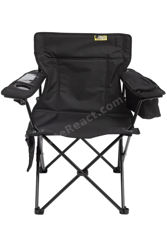 Cool Ice Siyah Lüks Kamp Sandalyesi Xl