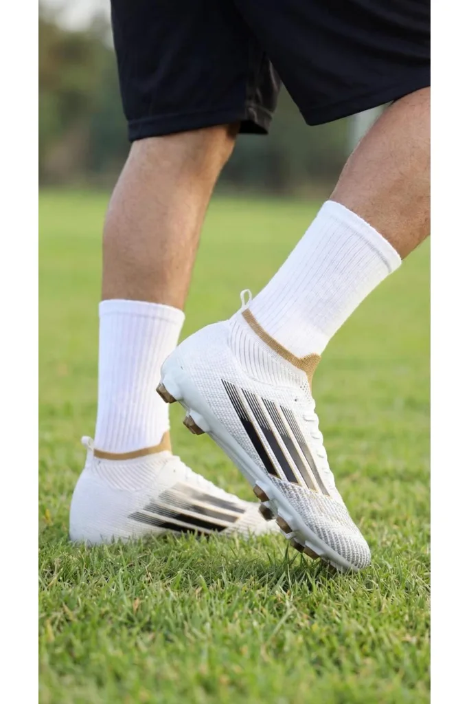 Erkek Çocuk Çoraplı Krampon Halı Saha Futbol Spor Ayakkabısı