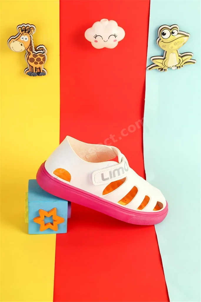 Unisex Cırtlı Esnek Taban Tam Ortapedik Dayanıklı Geniş Kalıp Çocuk Spor Sandalet Terlik