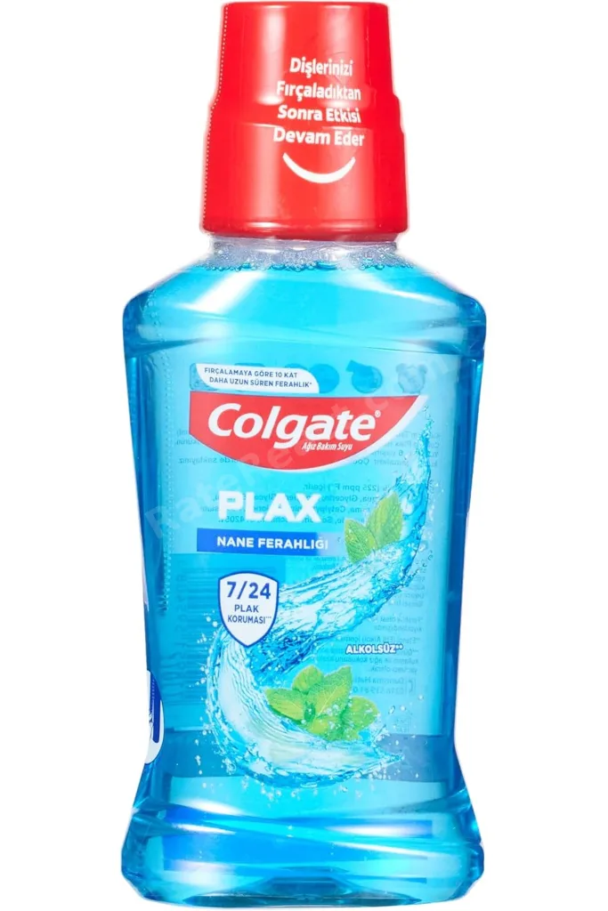 TTKTEKNOLOJİ Plax Ağız Bakım Suyu Nane Ferahlığı, Mavi, 250 ml TTKTEKNOLOJİ 2026 395519