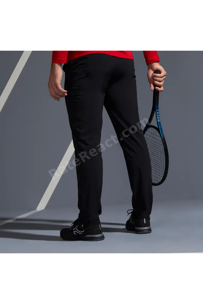 Erkek Tenis Eşofman Altı - Siyah - Essential