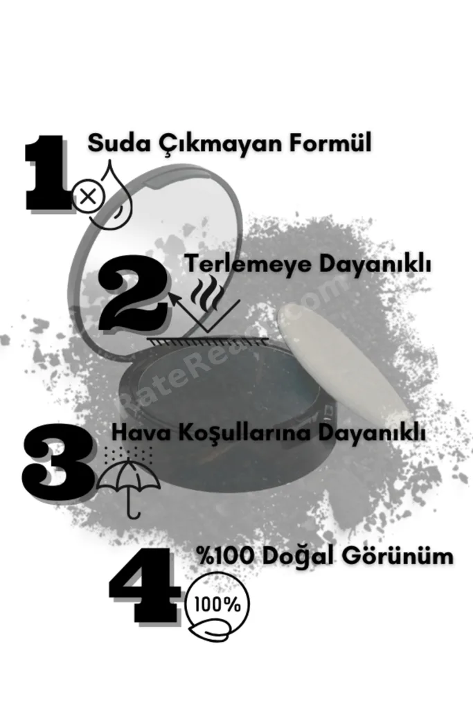 Suda Çıkmayan Saç Sakal Dolgunlaştırıcı Pudra Dip Boya 14 gr Sarı