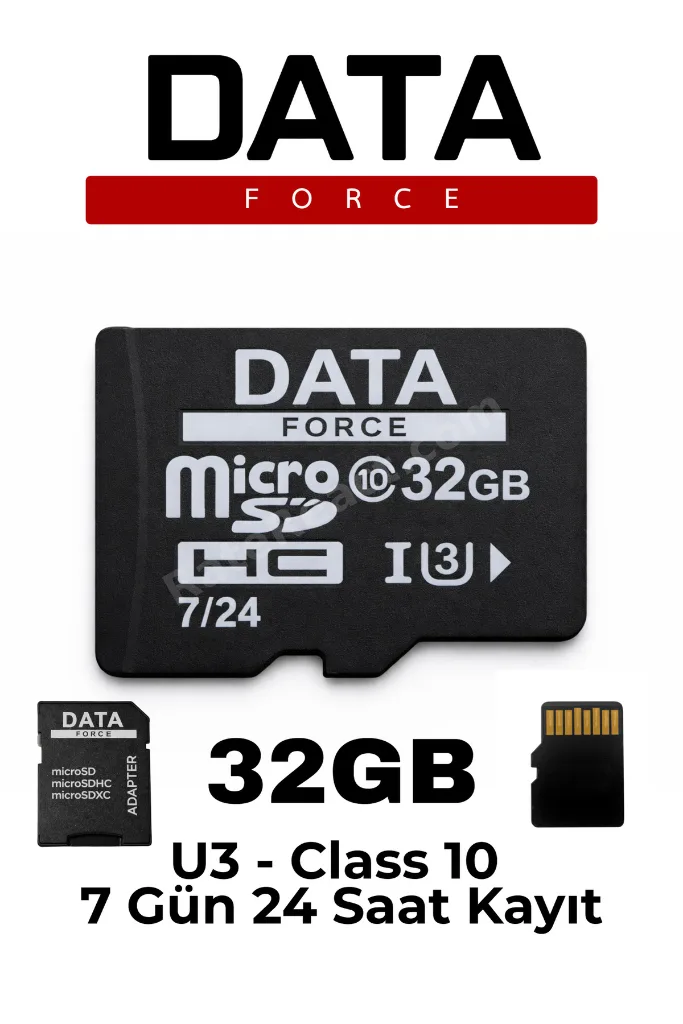 32GB U3 Hafıza Kartı | Kamera, Telefon ve DVR Uyumlu
