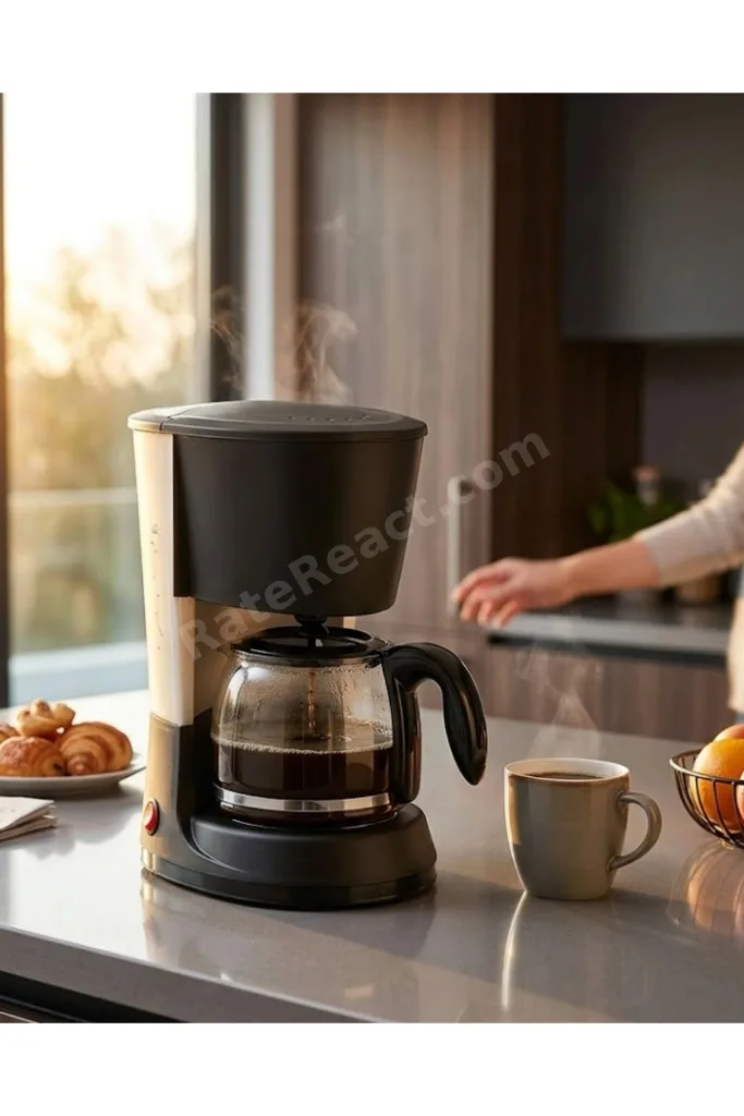 12 Fincan Filtre Kahve Makinesi 1.2 Litre Damlatmaz Sistem Kahve Makinesi