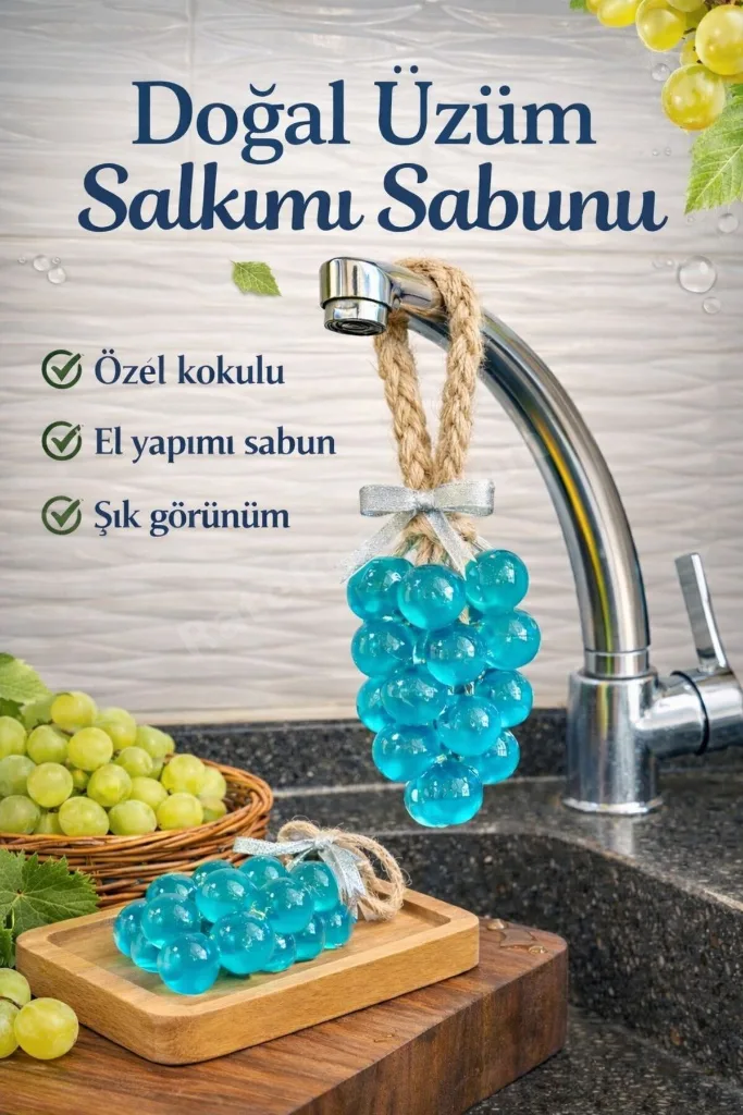 Doğal Üzüm Salkımlı Sabun