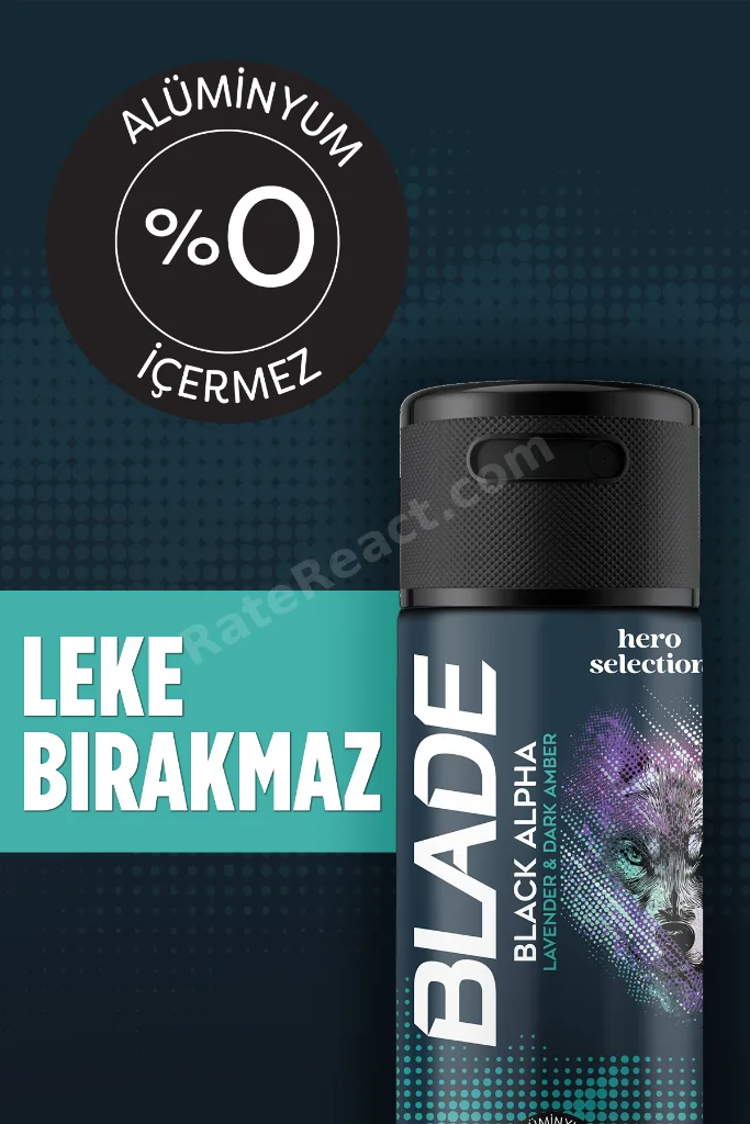 Black Alpha Erkek Alüminyumsuz Deodorant 4x90 Ml Hızlı Kurur, Leke Bırakmaz