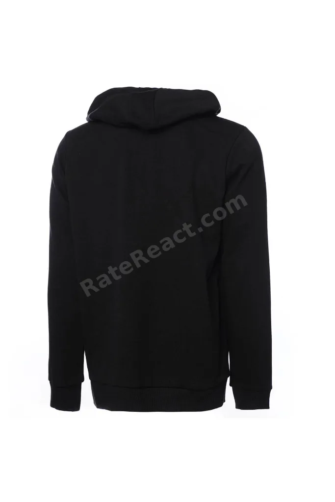 T-IC ICO Fermuarlı Siyah Erkek Sweatshirt 921836-2001