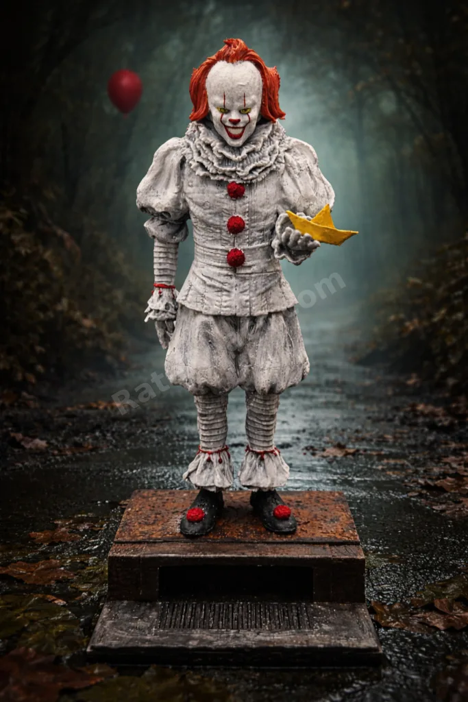 Pennywise - It Palyaço Korku Filmi Figürü - 19cm - Hediyelik / Koleksiyonluk