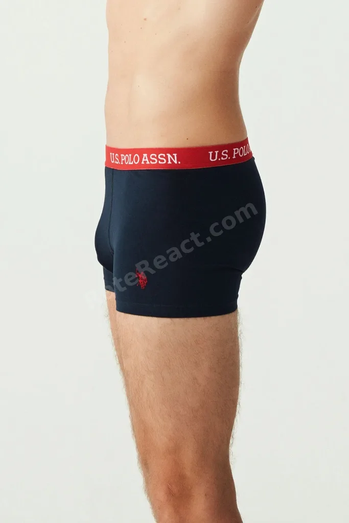 Erkek Lacivert 3 Lü Boxer