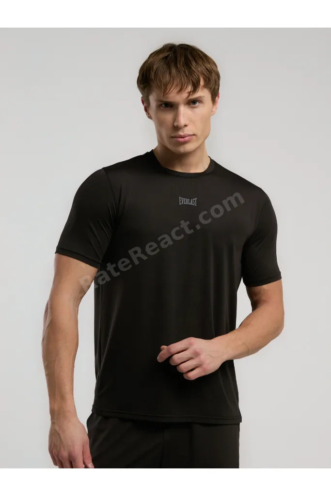 Everfit Training Essentials Siyah Erkek Tişört