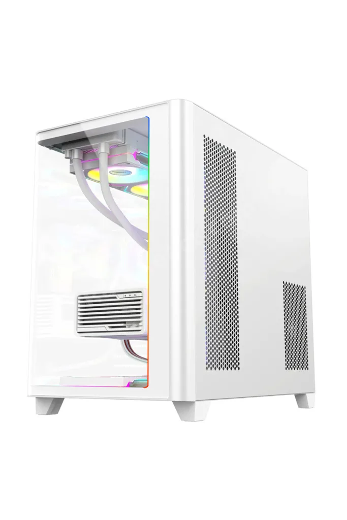 Armor W65 Ryzen 5 5500 16GB Ram 512GB M2 SSD RTX3050 24'' 240Hz Beyaz Sıvı Soğutmalı Masaüstü Oyun Bilgisayarı