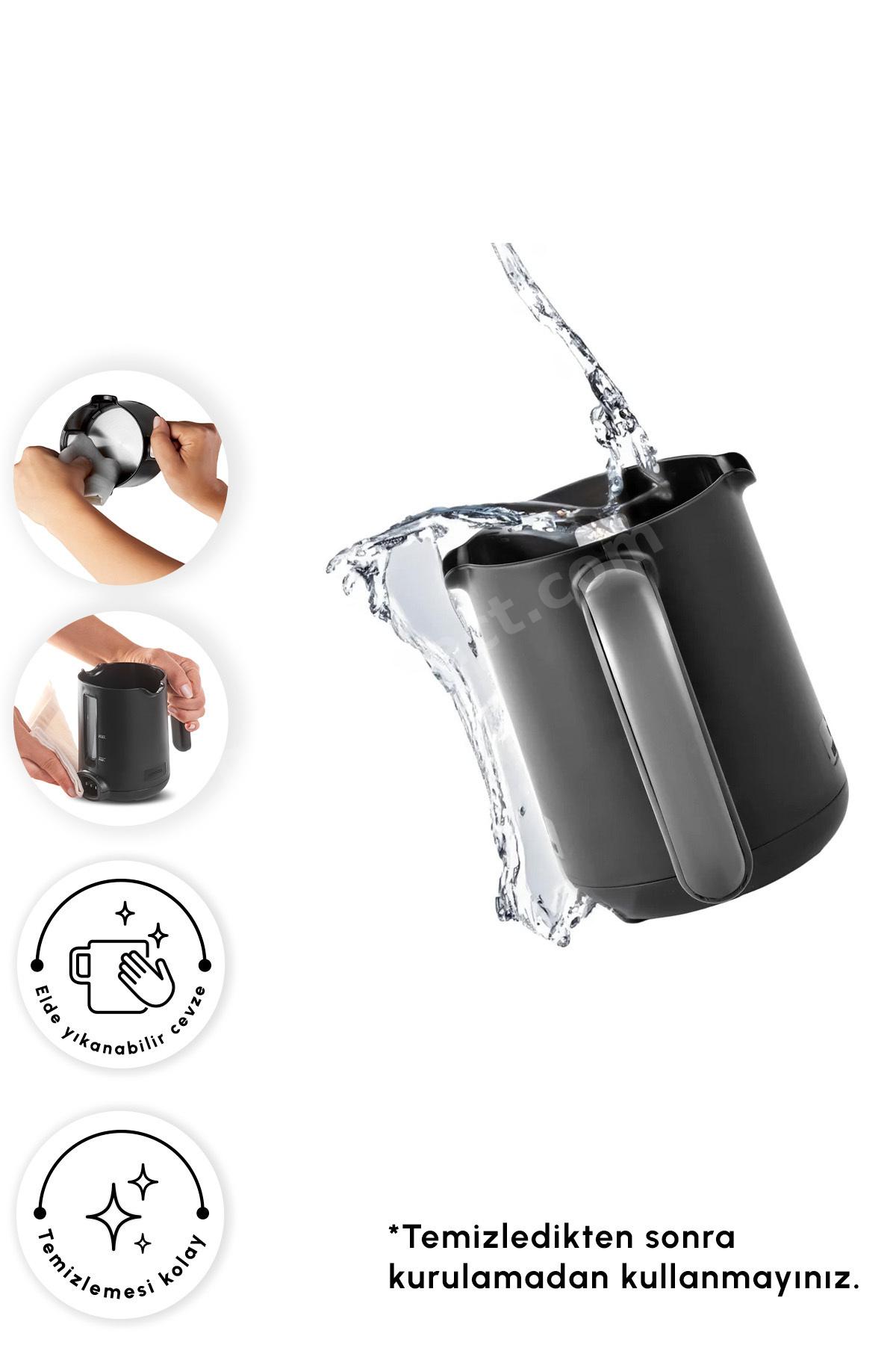 Hatır Neo-S Sütlü Türk Kahve Makinesi 5 Fincan Kapasiteli Porcelain White